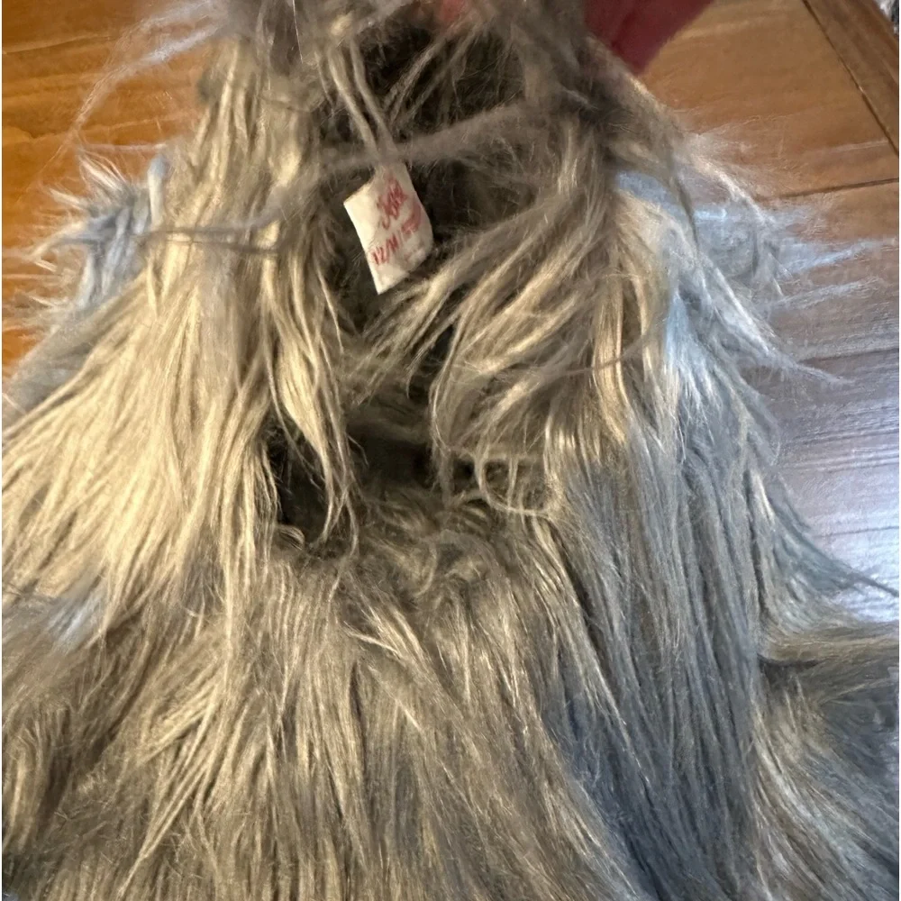Justice Faux‎ Fur Ombré Vest Girls XL 12/14
